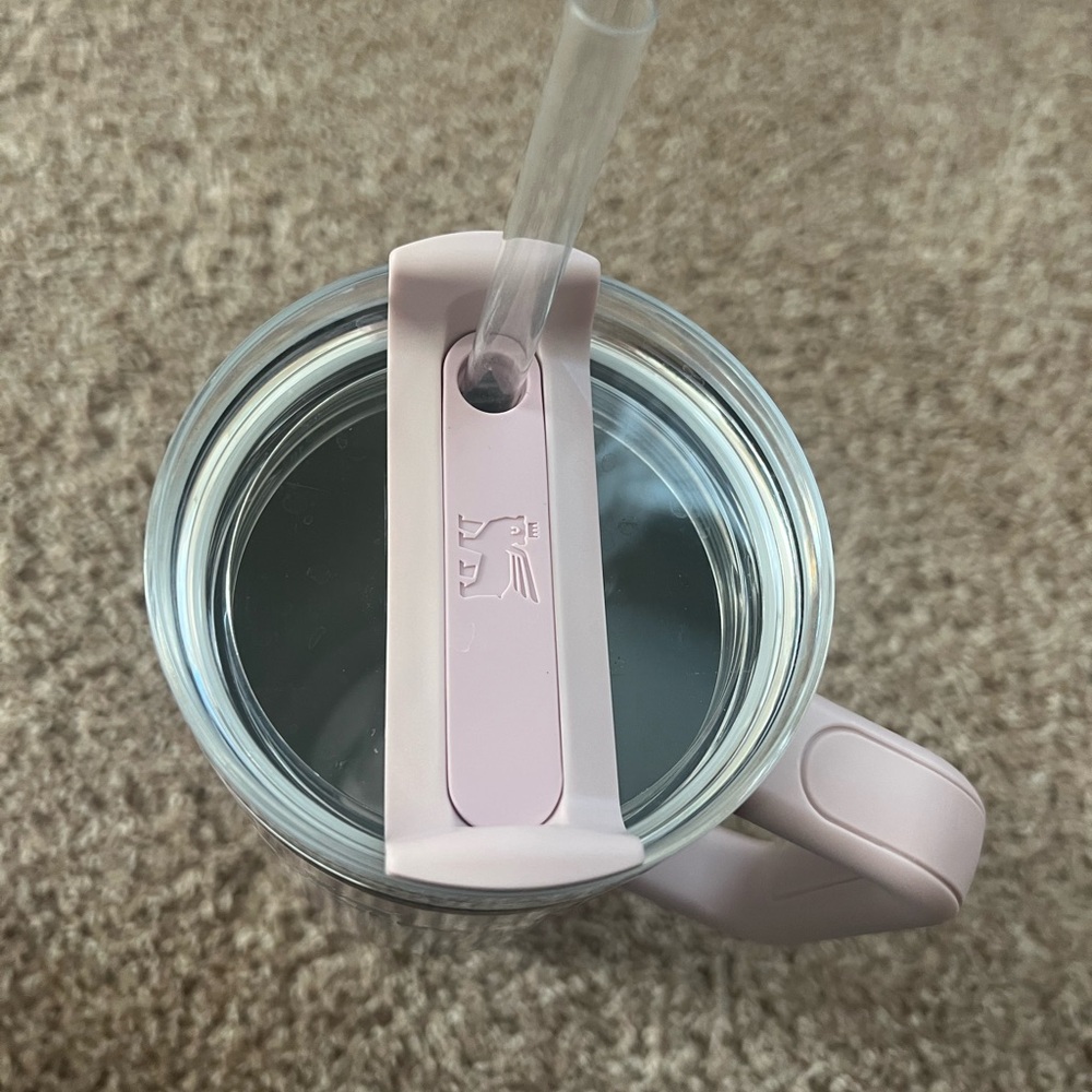 Stanley 40 oz Lavender Iridescent Tumbler with Handle - Picture 3 of 6